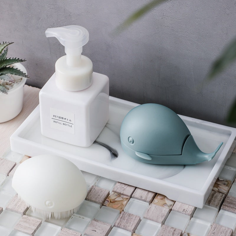 Cute Little Whale Laundry Brush For Household Cleaning