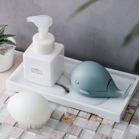 Cute Little Whale Laundry Brush For Household Cleaning