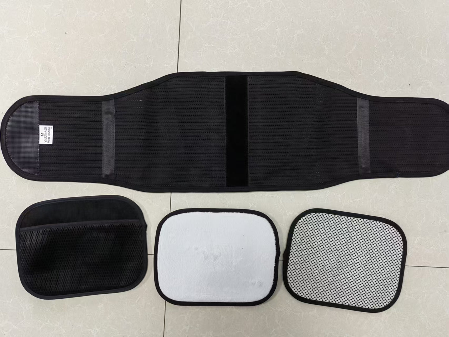 Waist Supporter Breathable Lumbar Disc Strain Widened Steel Plate Support