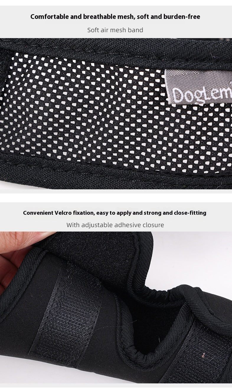Pet Joint Protector Fracture Disability Fixed Knee Pad Leg Auxiliary Strap Dog Postoperative Protective Cover