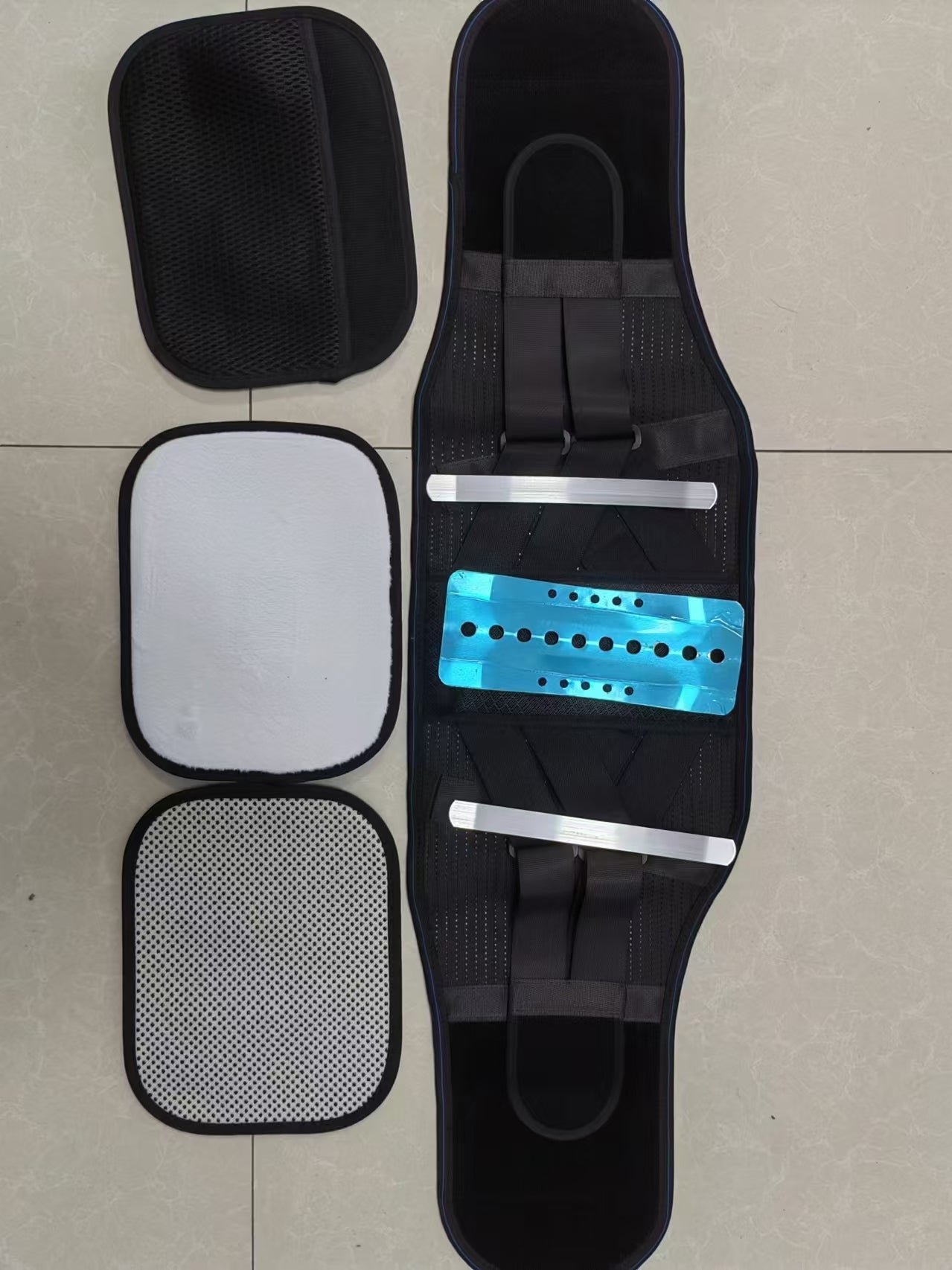 Waist Supporter Breathable Lumbar Disc Strain Widened Steel Plate Support