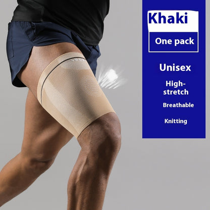 Sports Thigh Supporter Knitted Compression Leg Gaurd Set
