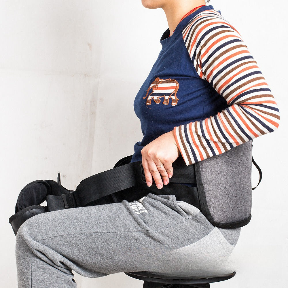 High Back Exercise Breathable Lumbar Prominent Waist Supporter