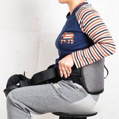 High Back Exercise Breathable Lumbar Prominent Waist Supporter