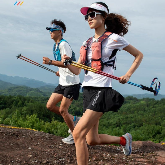 Carbon Trekking Pole Folding Carbon Fiber Off-road Cane