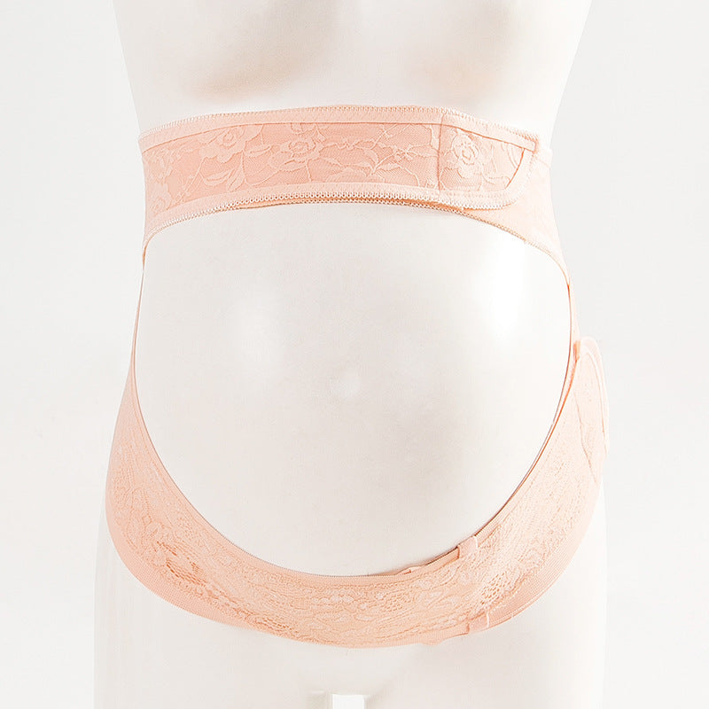Prenatal Belly Support Pregnant Women Breathable Lace Waist Supporter