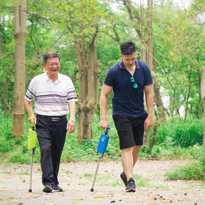 Folding Cane Sticks For The Elderly Can Sit On Non-slip Stools
