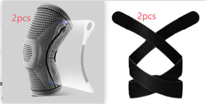 Knee Pads For Sport Knee Silicone Spring Patella Protector