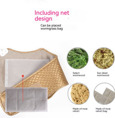 Electric Heating Waist Supporter Thermal Electric Heating Argy Wormwood Hot Compress Men And Women Massager