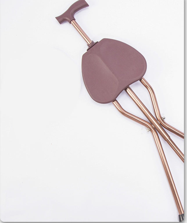 Elderly Folding Tripod Crutches Stool Cane
