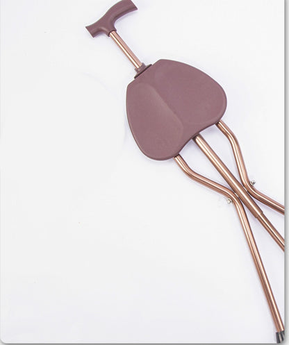 Elderly Folding Tripod Crutches Stool Cane