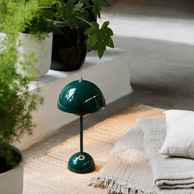 Flowerpot Rechargeable Mushroom Table Lamp