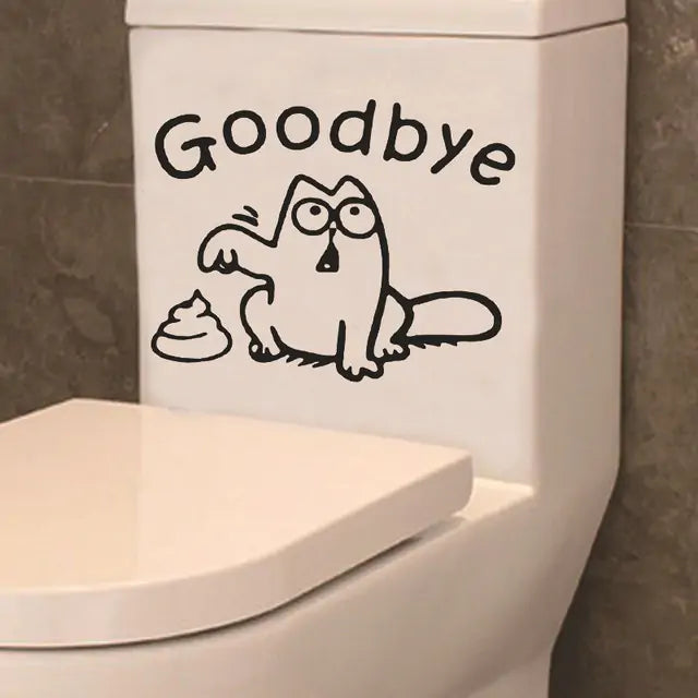 Waterproof Toilet Seat Sticker