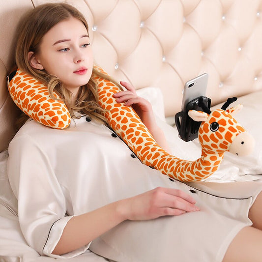 2 In 1 Hands Free Phone Neck Pillow